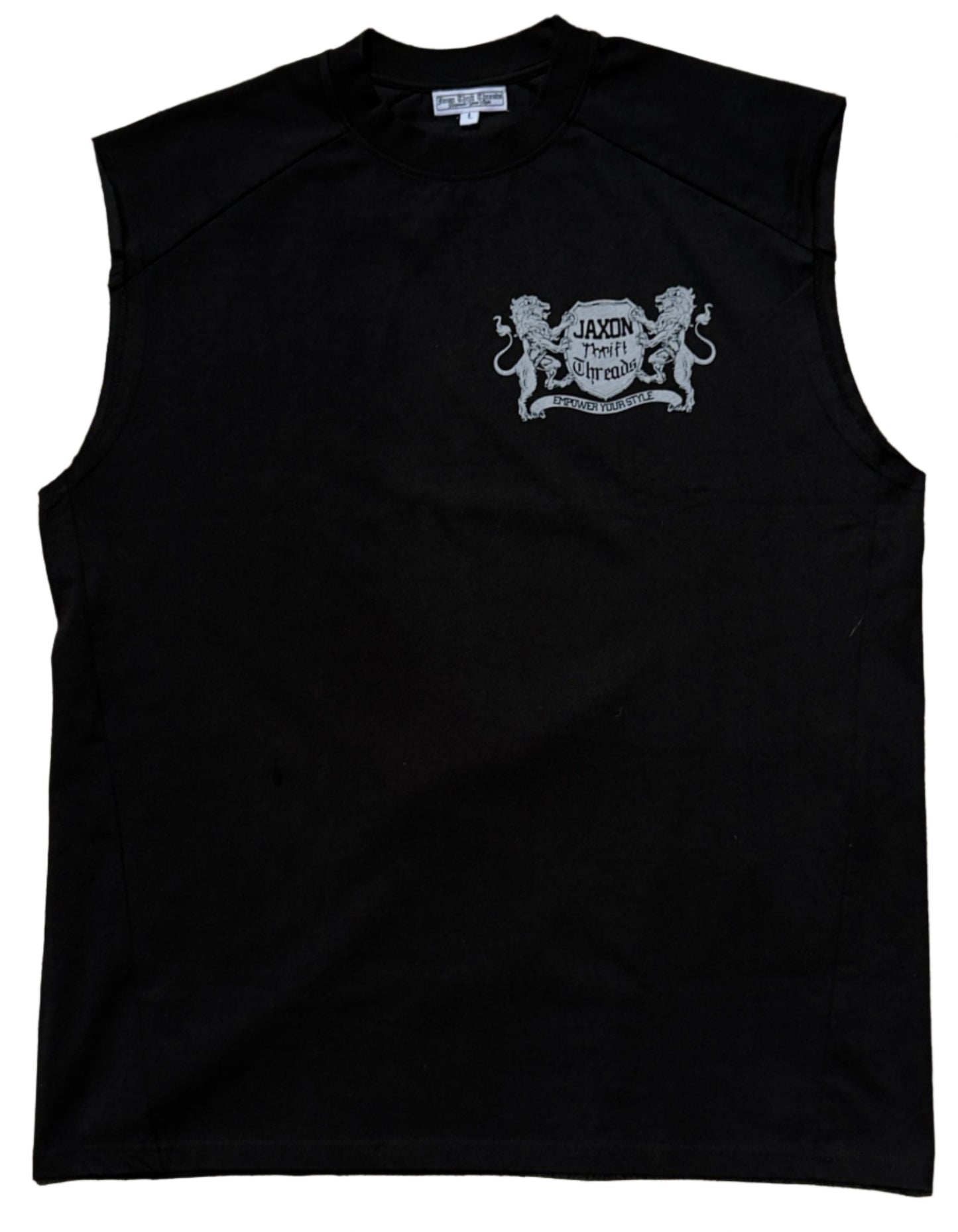 Praise Vintage Sleeveless Tee (Black)